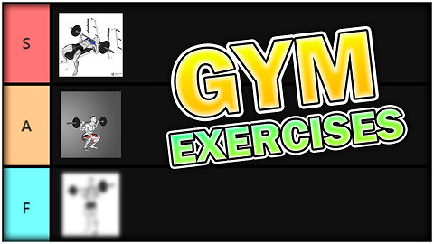 GYM EXERCISES TIER LIST | Part 1