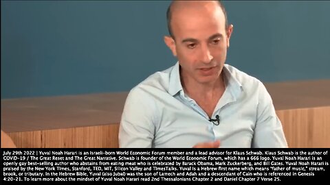 Yuval Noah Harari | Why Is Yuval Discussing the Idea of a CIVIL War In Both America & Israel? "I Think the United States May Be On the Verge of a CIVIL WAR." "People Are Trying to Establish a Dictatorship Here (In Israel)."
