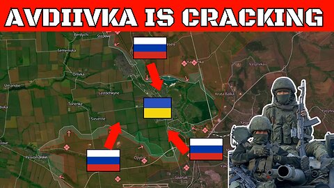 Avdiivka Is Cracking | Russian victory almost certain - #ukrainewar #russiavsukraine #ukraine -