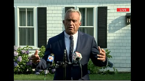 Robert F. Kennedy Jr. holds a news conference, after President Joe Biden dropped out, July 21, 2024