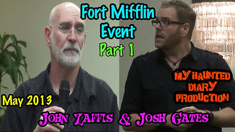 Fort Mifflin Event P1 Meet & Greet Lectures John Zaffis Josh Gates