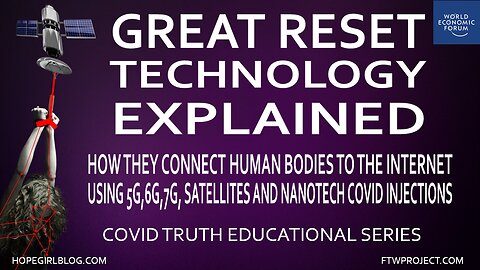 GREAT RESET TECHNOLOGY EXPLAINED. HOW THEY CONNECT HUMANS TO THE INTERNET THROUGH COVID INJECTIONS
