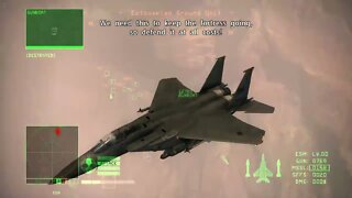 ACE COMBAT 6, First Time Playthrough, Mission 10, Hard, S-Rank