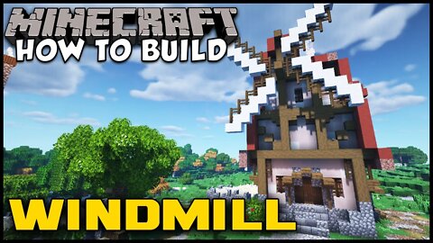 BEAUTIFUL Windmill Tutorial | (Minecraft How To Build)