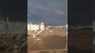 Low Clouds at Akron Canton Airport Aug 4 2020