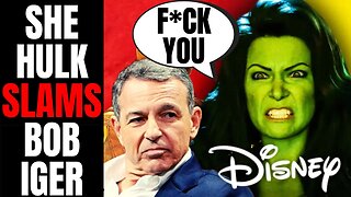 She-Hulk Star SLAMS Disney CEO Bob Iger | Marvel Star BLASTS Him As Woke Hollywood Strike CONTINUES