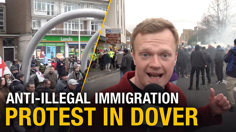 Anti-Illegal Immigration Protest in Dover