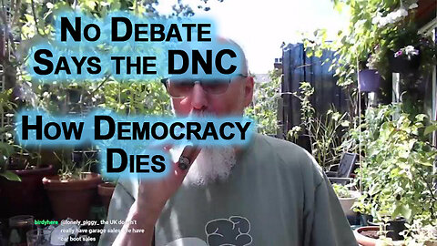 Democracy in the United States Dies With the 2024 Democratic Party Presidential Primaries: No Debate