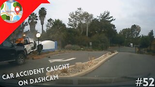 Driver Turns Into Parking Lot, Get's T-boned - Dashcam Clip Of The Day #52