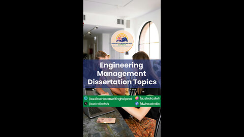 Engineering Management Dissertation Topics | au.dissertationwritinghelp.net
