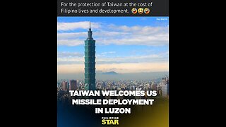 Taiwan Welcomes Us Missile Deployment In Luzon
