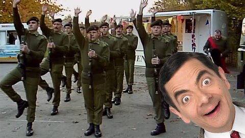 Mr Bean Army| Mr Bean Comedy| Funny Clips Mr Bean