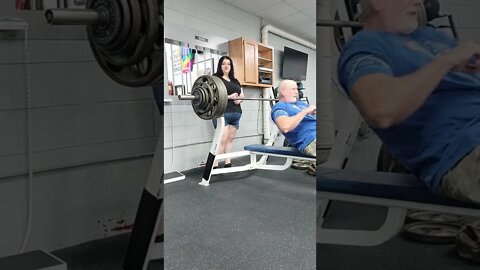 Big Bench Thursday, 365lbs x 3, 385lbs x 1, miss at 400lbs two attempts