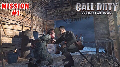 Call of Duty World At War Gameplay Walkthrough Part 1 Mission 1 Semper Fi Ultra Settings[4K UHD]