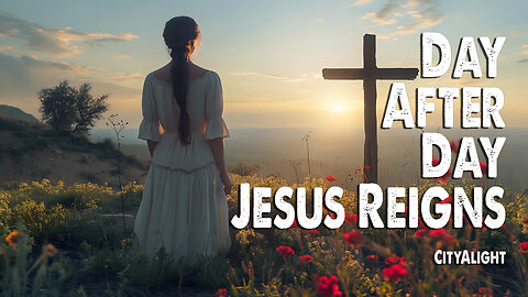 Day After Day, Jesus Reigns | CityAlight (Worship Lyric Video)