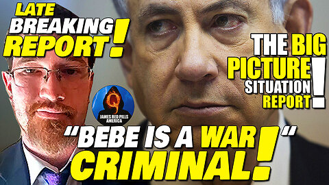 Nov 16, BREAKING SG Anon Report! "NETANYAHU is A WAR CRIMINAL!