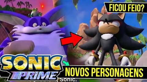 Shadow e Big Foram CONFIRMADOS no Sonic Prime - Rk play #shorts