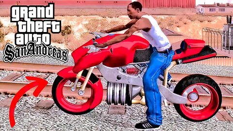 Secret Super Bike Location in GTA San Andreas (Cheat Code)