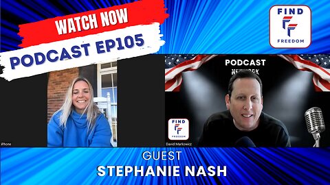 Stephanie Nash American Dairy Farmer on the Find Freedom Network video podcast ep105