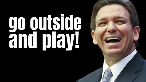 Ron DeSantis BANS Social Media for Children in Florida!