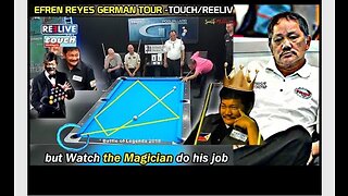 EFREN REYES SHOCK GERMAN