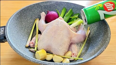 DELICIOUS WHOLE CHICKEN RECIPE WITH SOFT DRINKS