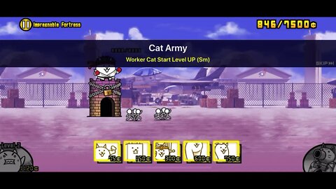 The Battle Cats - Street Fighter (Easy) - Impregnable Fortress