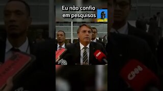 Bolsonaro fala sobre as pesquisas e reeleição #shorts