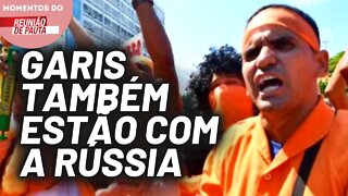 O apoio dos garis durante manifestação no Rio de Janeiro | Momentos do Reunião de Pauta