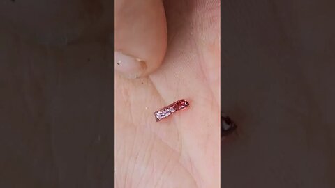 Gem quality ruby? Testnatee River in Cleveland, GA - .75 carat