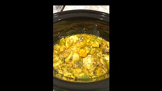 Crockpot | Slow cooker curry chicken