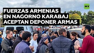 Armenios de Nagorno Karabaj deponen las armas