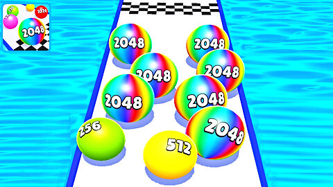 Ball Run 2048 Merge Race Run 3D Part 1