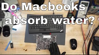 Why is there a sponge in this Macbook?