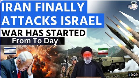 2024 IRAN ATTACKS ISRAEL with 200 Missiles and Drones All Over the World