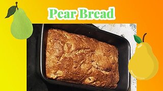 Pear Bread Recipe | Easy Bread | Fruit Bread Recipe