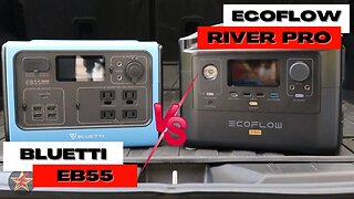 Bluetti EB55 vs Ecoflow River Pro