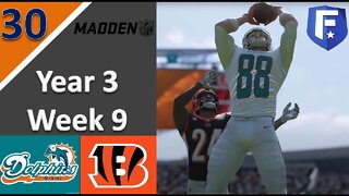 #30 Can Burrow be Contained?! l Madden 21 Coach Carousel Franchise [Dolphins]