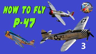 How to Fly the P-47 War Dept film pt 3