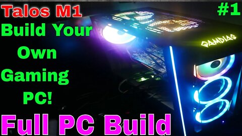 The Talos M1 PC Tower Build - Complete Custom Gaming PC Full Build Part 1- Talos Gaming Tower