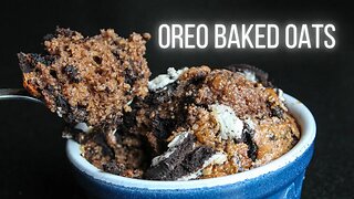Oreo Baked Oats | Dessert for Breakfast? | How To Make Recipe | JorDinner