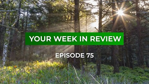 Your Week in Review - Episode 75 • August 30, 2019