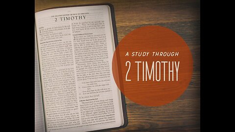 Perilous Times (2 Timothy 3:1-9)