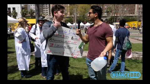 Interviewing People At March For Science Los Angeles