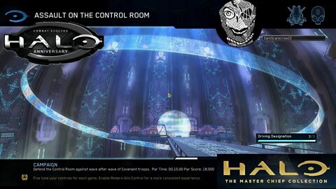 (PART 05) [Assault on the Control Room] Halo:Combat Evolved Anniversary Addition Campaign Legendary