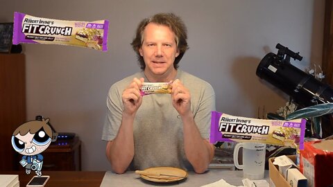 Old Man Tries FitCrunch Peanut Butter And Jelly Protein Bar