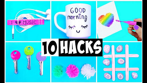 Top 10 Best Creative Ideas and Lifehacks 2023