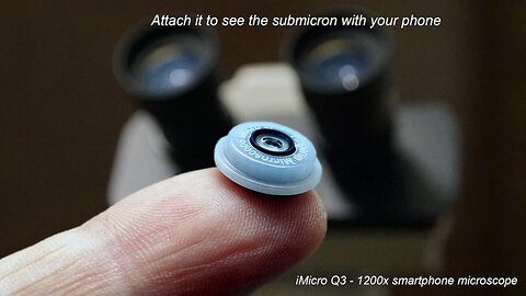 iMicro Q3 - A microscope toward the Optical Limit