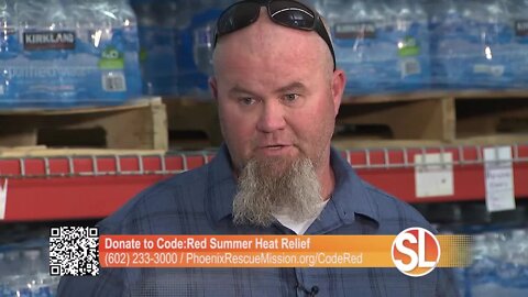 Will you lend a hand and donate to the Phoenix Rescue Mission's Code:Red Summer Heat Relief?