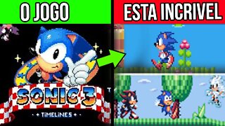 Novo Sonic 3 Timlines - O Novo Sonic Brasileiro no MULTIVERSO